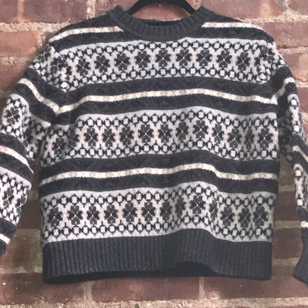 J.Crew Patterned Sweater